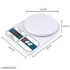 Multipurpose Portable Electronic Digital Food Weighing Scale Weight M