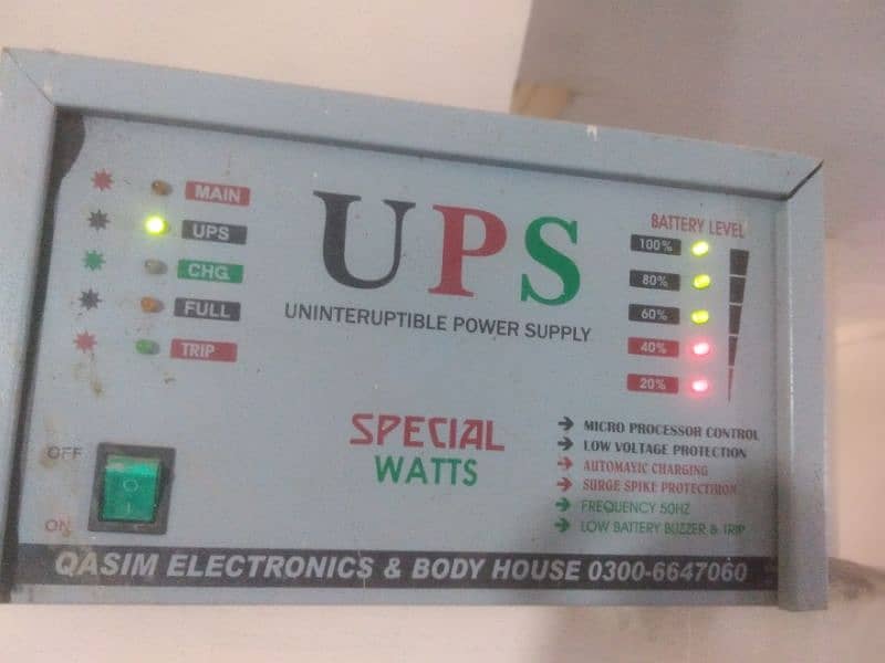 UPS 1000watt and mppt control AR 60ampup 0