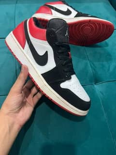 Nike air Jordan low black toe 2019