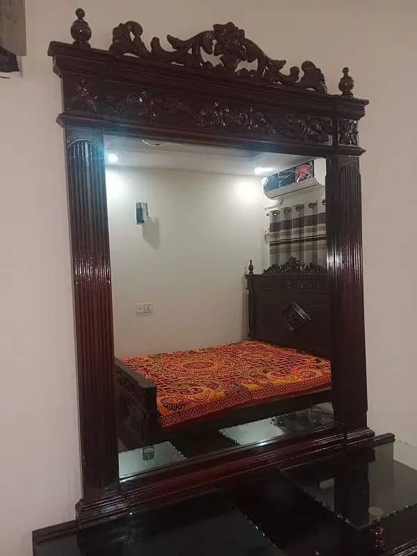 Bed side table dressing / Double Bed / King  Bed / Wooden Furniture 2