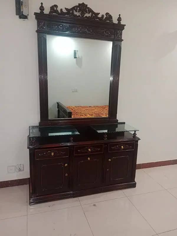 Bed side table dressing / Double Bed / King  Bed / Wooden Furniture 7