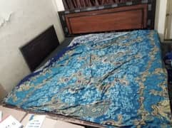 DOUBLE BED WITHOUT METRESS GOOD CONDITION 1000/-