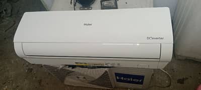 haier 1 ton DC invter AC gas store