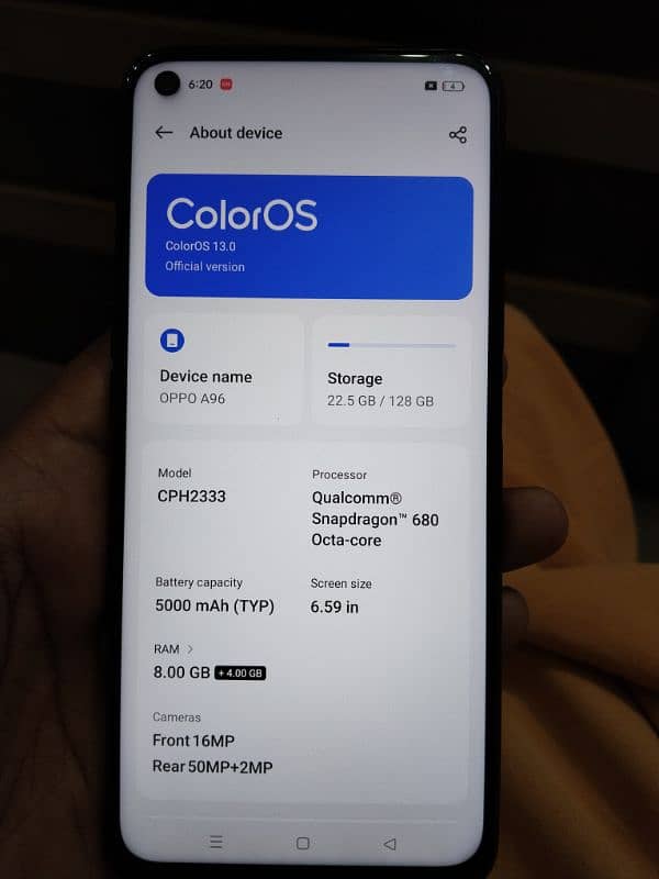OPPO A96 NON PTA 2