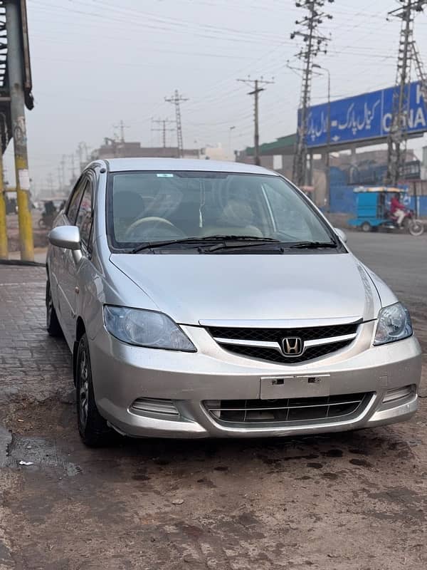 Honda City IDSI 2006 with Golden registration number 1