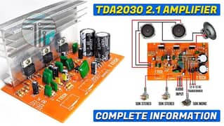 TDA 2030 Amplifier board