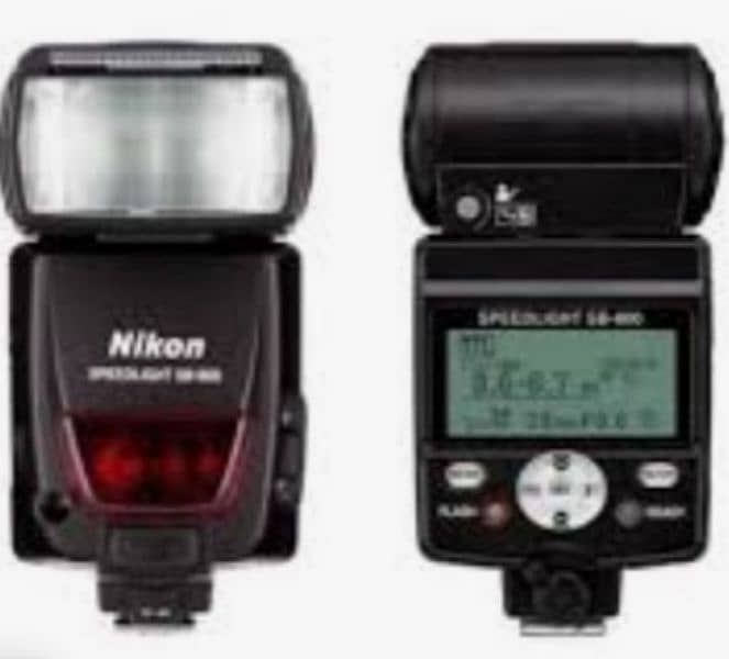 Nikon flash gun SB 800 1