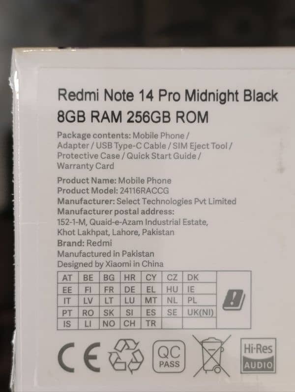 Redmi note 14 pro 4