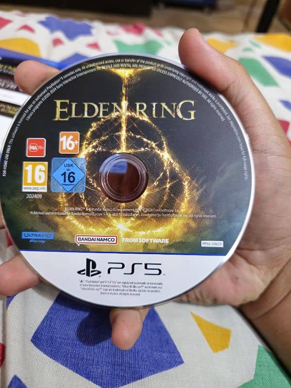 Elden Ring ps5 disc 3