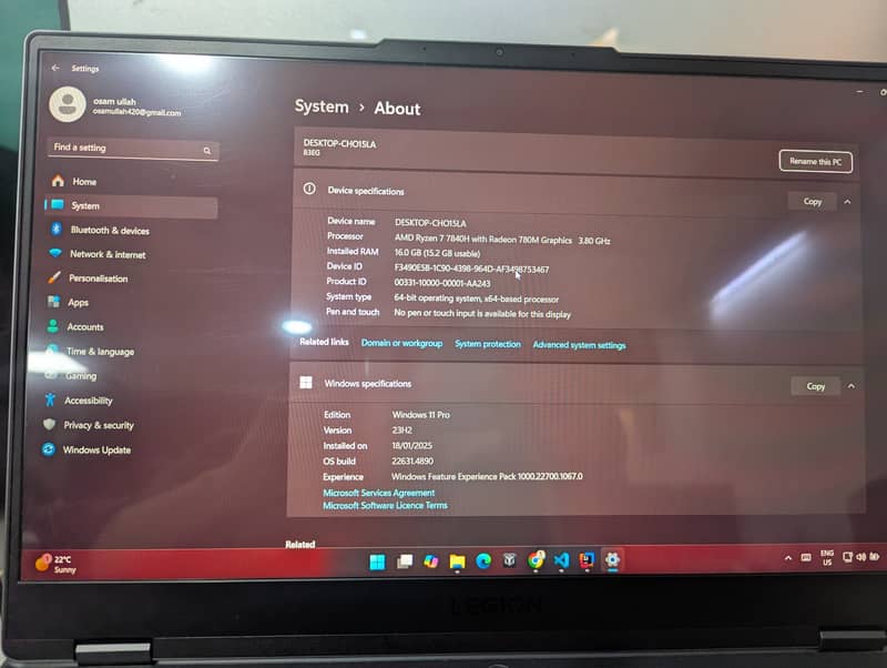 Lenovo legion r7000 1