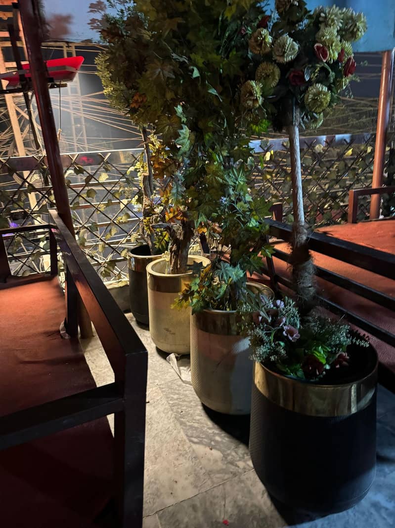 Stainless steel planter | Planter Golden | Golden Flower Pot | Gamla 15