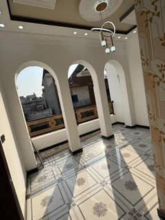 Triple Storey 10.25 Marla Brand New Spanish designer House in Justice Sharif colony Samanabad