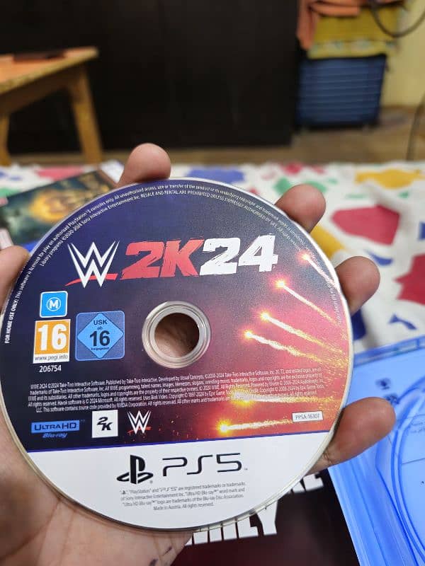 WWE 2K24 PS5 DISC 4