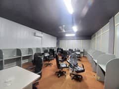 Furnished Office for Rent in Johar Town for (Call center + Software house + Marketing Office & Other Setup as You Want)