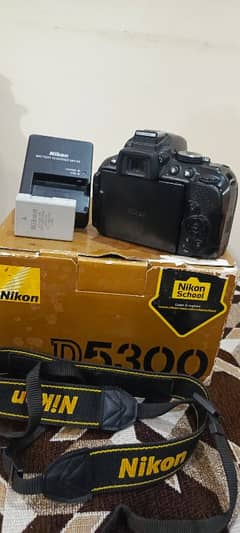 Nikon d5300 with 18-55mm lens