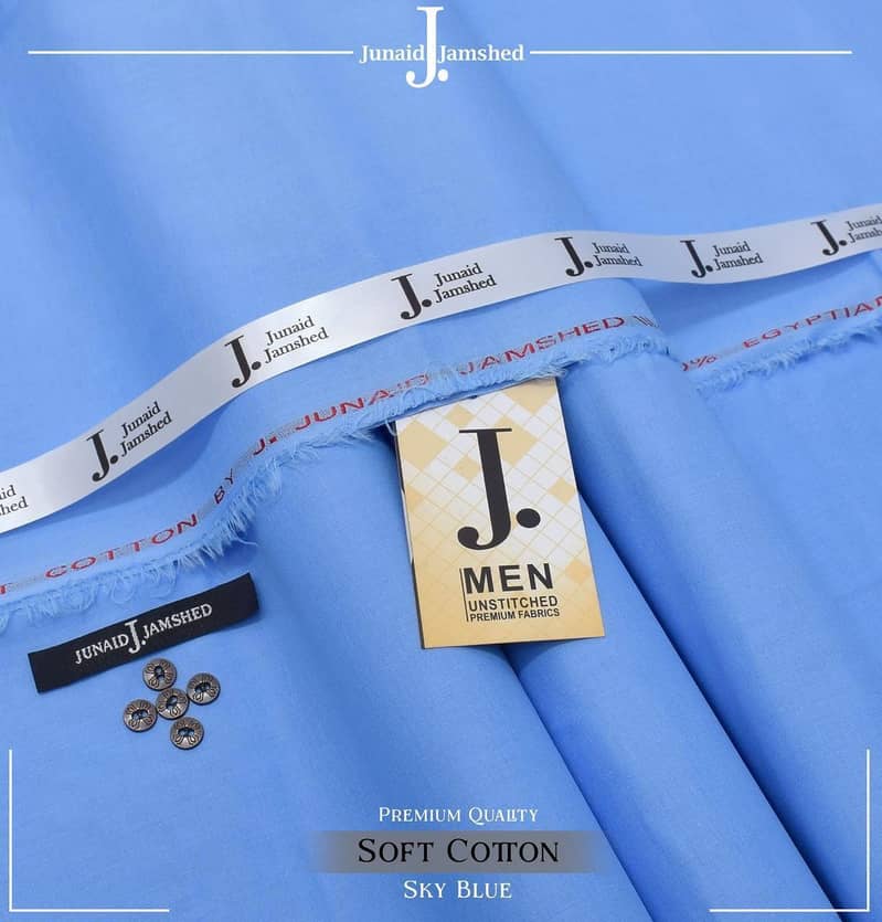 Junaid Jamshad 100% Soft Egyption Pure Soft Cotton Summer collection 5