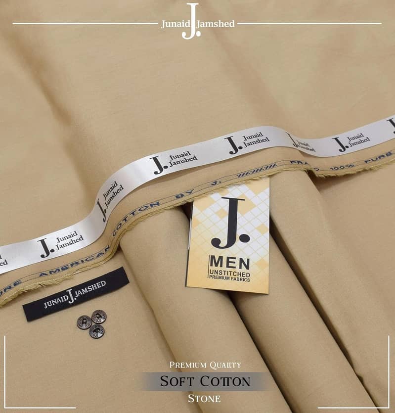 Junaid Jamshad 100% Soft Egyption Pure Soft Cotton Summer collection 15