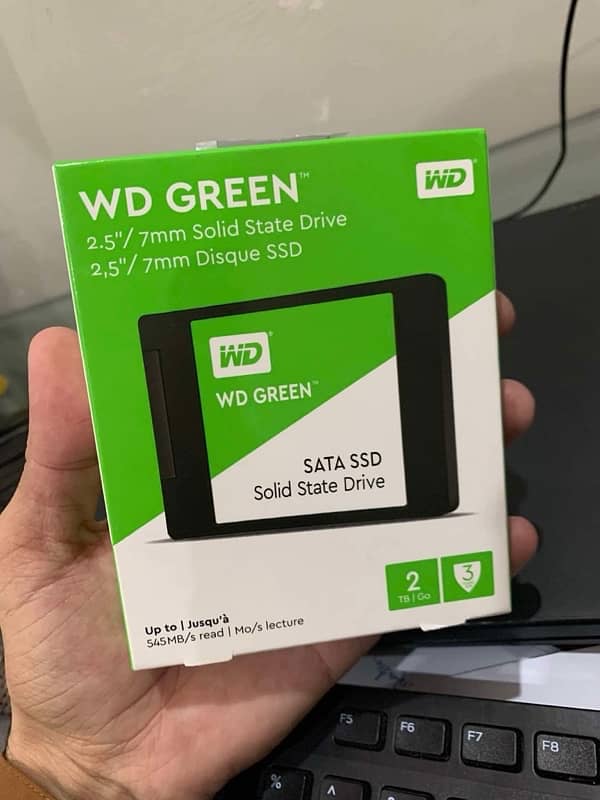 WD green 2tb SSD 0