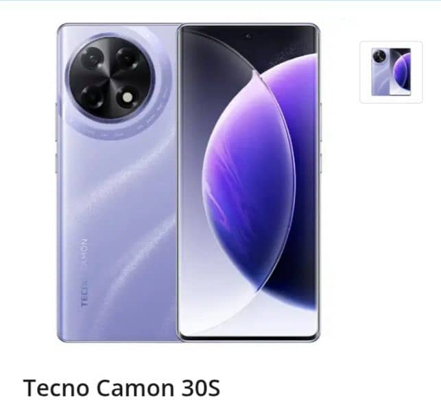 Tecno camon 30s 8/256 1