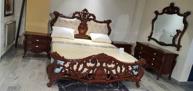 SOLID WOOD BED