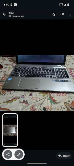 Toshiba core I 5 3rd generation ram 4 rom 700