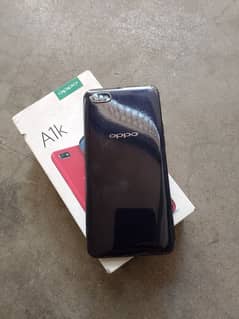 oppo A1k with box 10/10 condition almost new silled pack 100%