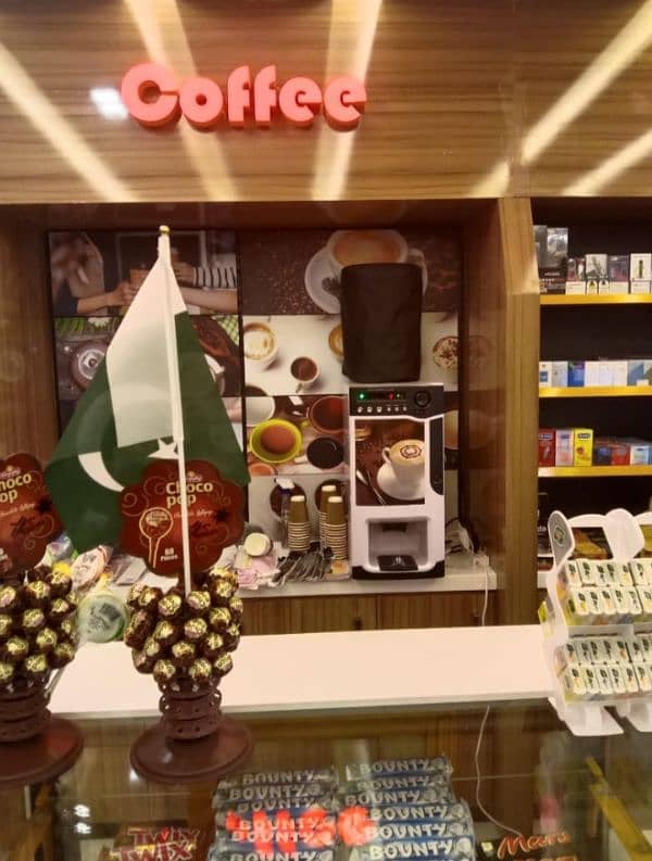 Tea and Coffee vending machine/wholesale distributor 8