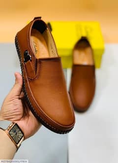 Man leather casual shoes