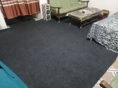 Carpet with 1 inch foam layer