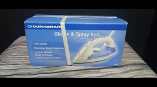 stream and spray iron Durabrand