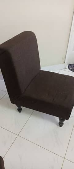 pair of chair with master molty foam