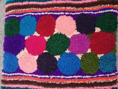 Hand made Hooking Rug soft wool