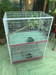 2 portion cage made in angle