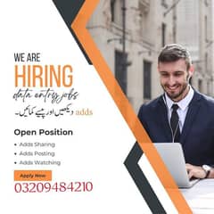 online jobs/full time/part time/simple typing jobs for boys and girls