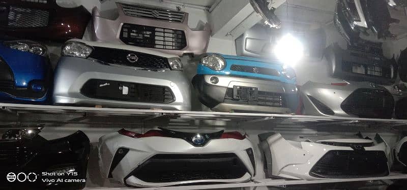 suzuki every and hijet parts available fender headlight bonet bumper 15