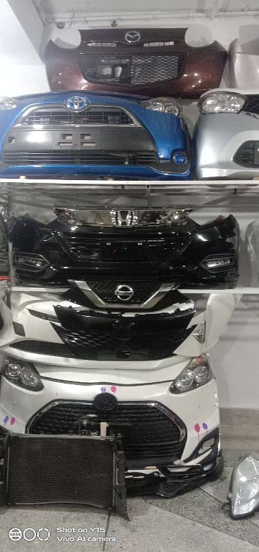 suzuki every and hijet parts available fender headlight bonet bumper 16