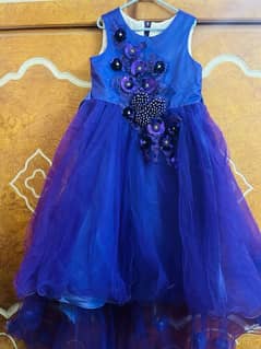 purple tail frock