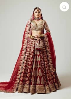 Hussain Rehar’s Bridal lehnga