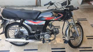 honda cd 70 cc like new