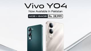 Vivo Y04 (4/64GB) Available On Easy Installment Plan