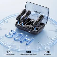 BOYA DUAL WIRELESS MIC BOYA LINK 2.0 3 YRS WARRANTY