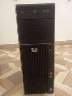 Gaming pc HP Z400-DIMM work station