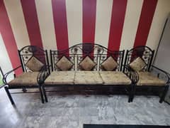 Iron Sofa Set