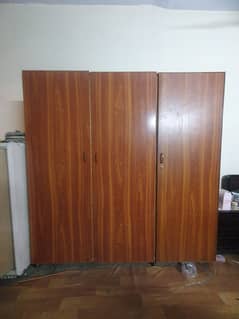 Solid Wood Cupboard 6ft×6ft with wheels