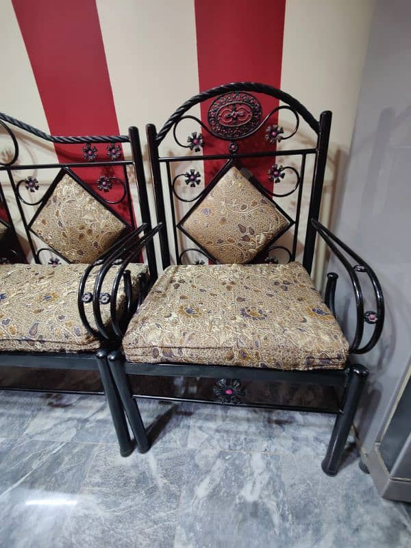 Iron Sofa Set 4