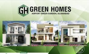 5 Marla / 8 Marla / 10 Marla Houses Available On 4 Years Easy Instalment Plan In Airport Green Garden