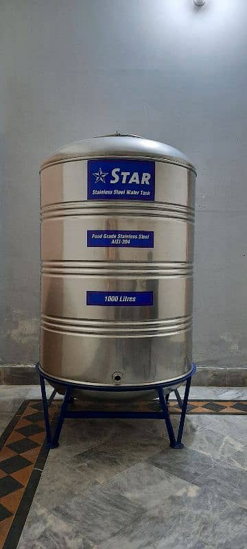 Water Tank Stainless Steel 1000 Litres/Water Storage Tanks/Water Tanks