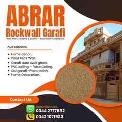 Rock Wall & Graphy - Steeko - Auto Garafi - Home Decor - Wall Paints