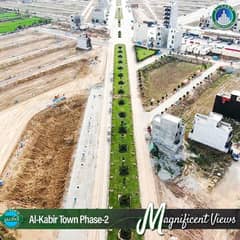 3 marla prime location plot available in Al kabir town ph 2