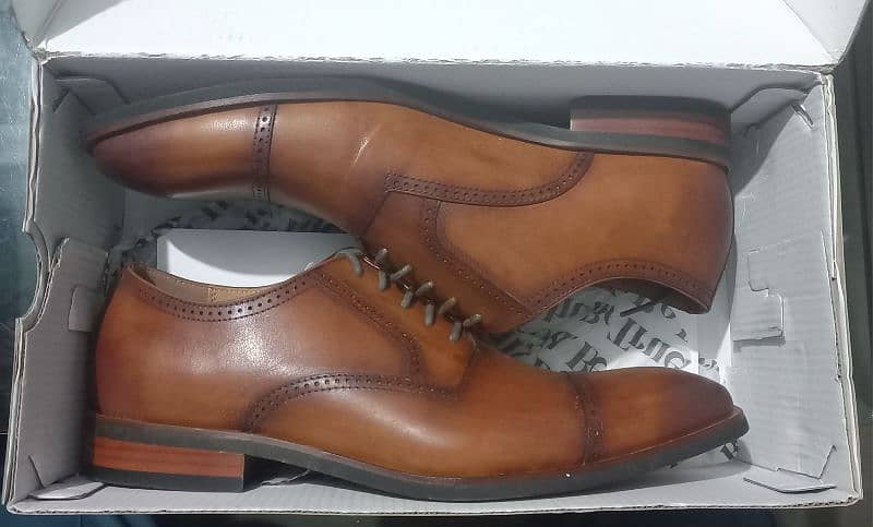 Brown Elite Quality Hush Puppies Classic Shoes Size 42 3